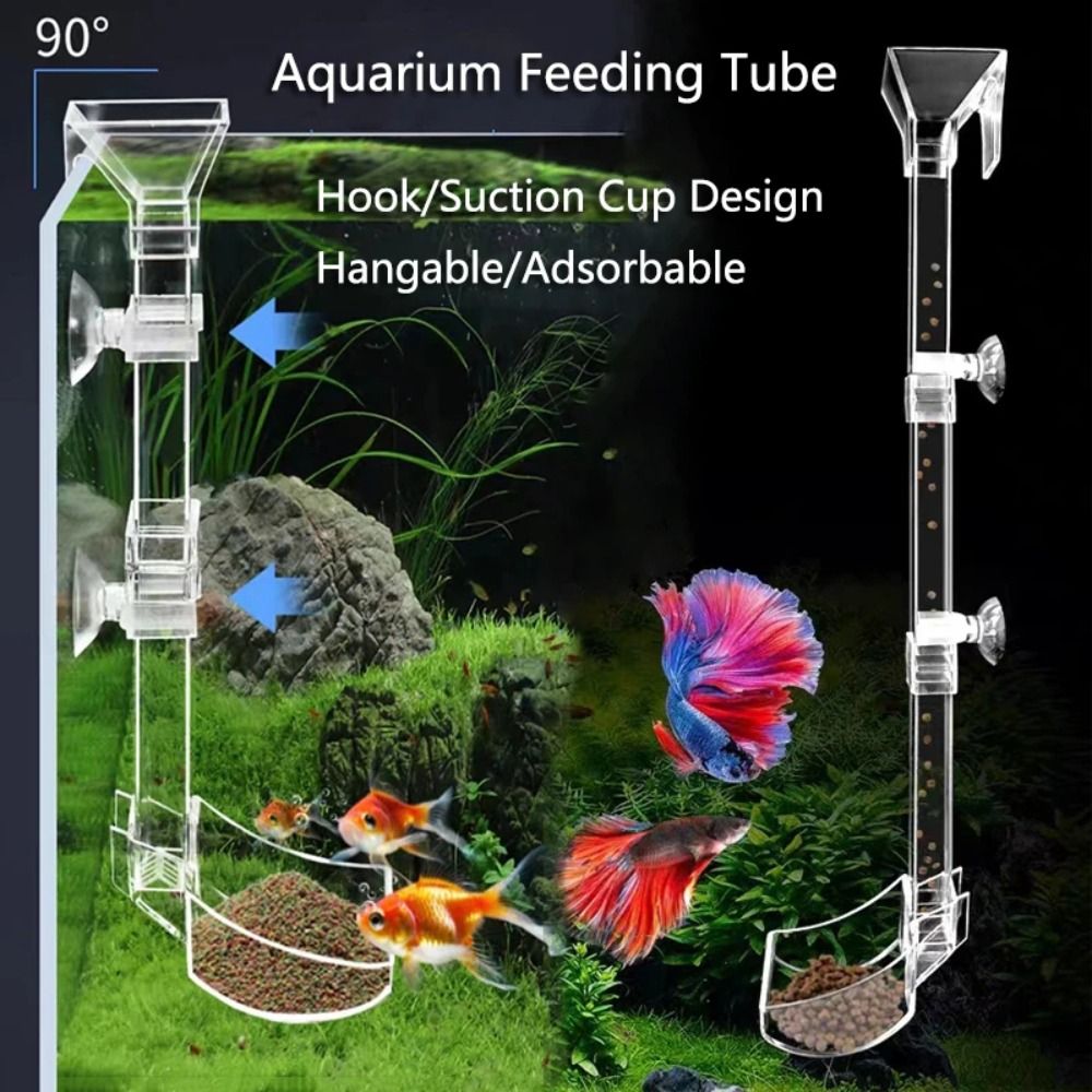 Aquarium Fish Price - Transparent Aquarium Fish Tank Feeder Tube