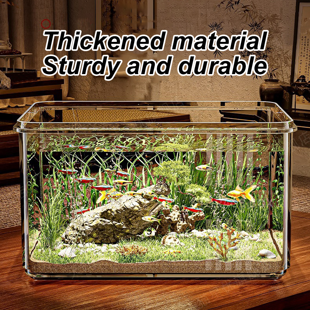 1 PC Transparent Aquarium Crea - Aquarium Goldfish avis et prix