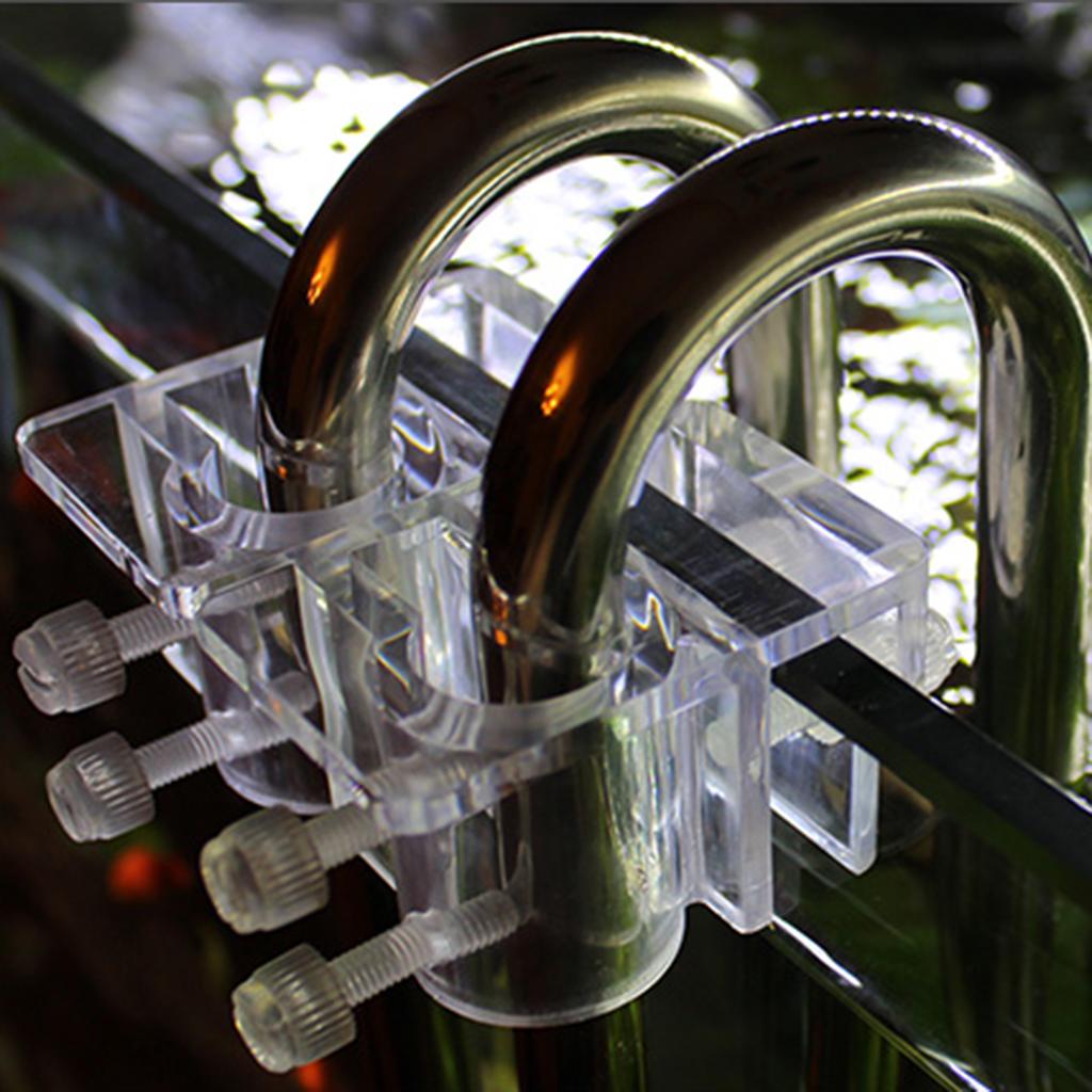 Aquarium Pipe Clip Acrylic Tub - All Fish In Aquarium avis et prix