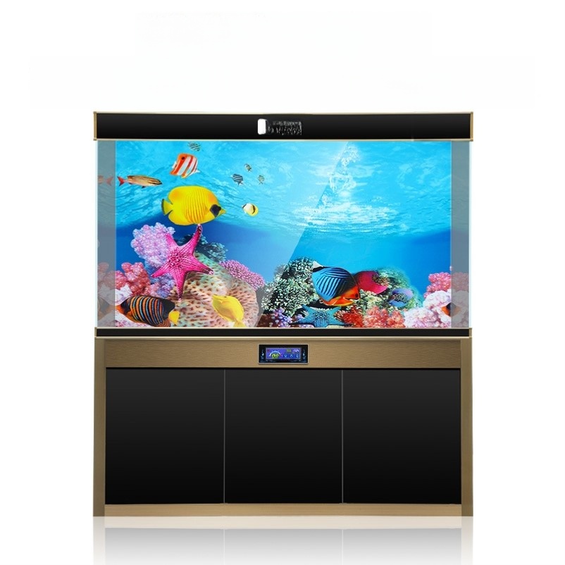 High Definition 3D Aquarium Ba - Aquarium Fish World avis et prix