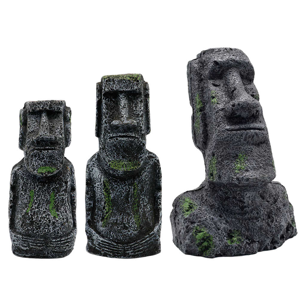 Aquarium Moai Statues Easter I - Aquarium Fish Names avis et prix