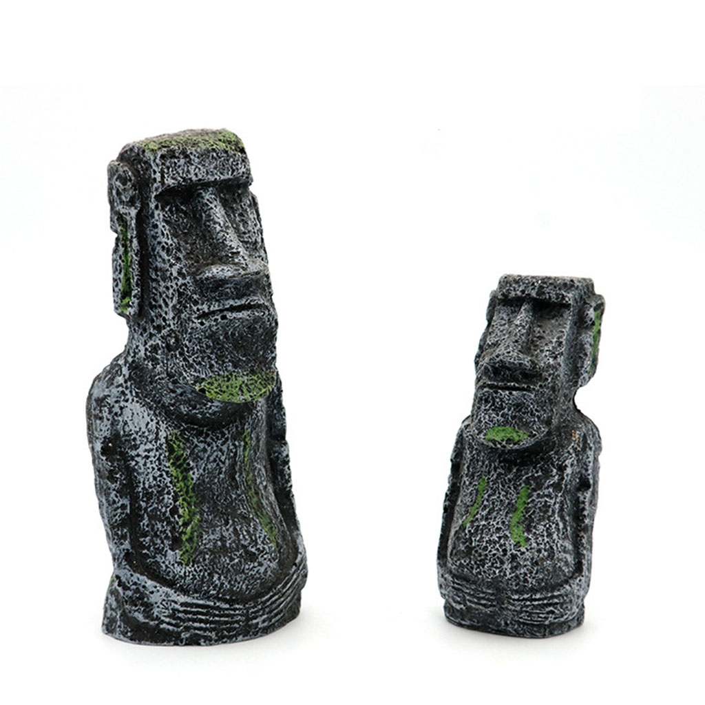 Aquarium Moai Statues Easter I - Aquarium Fish Names avis et prix