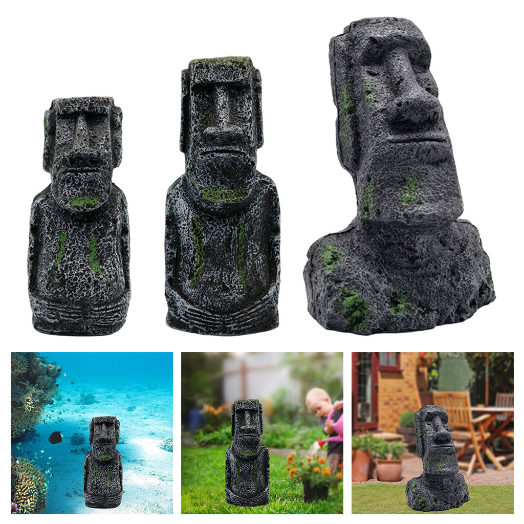 Aquarium Moai Statues Easter I - Aquarium Fish Names avis et prix