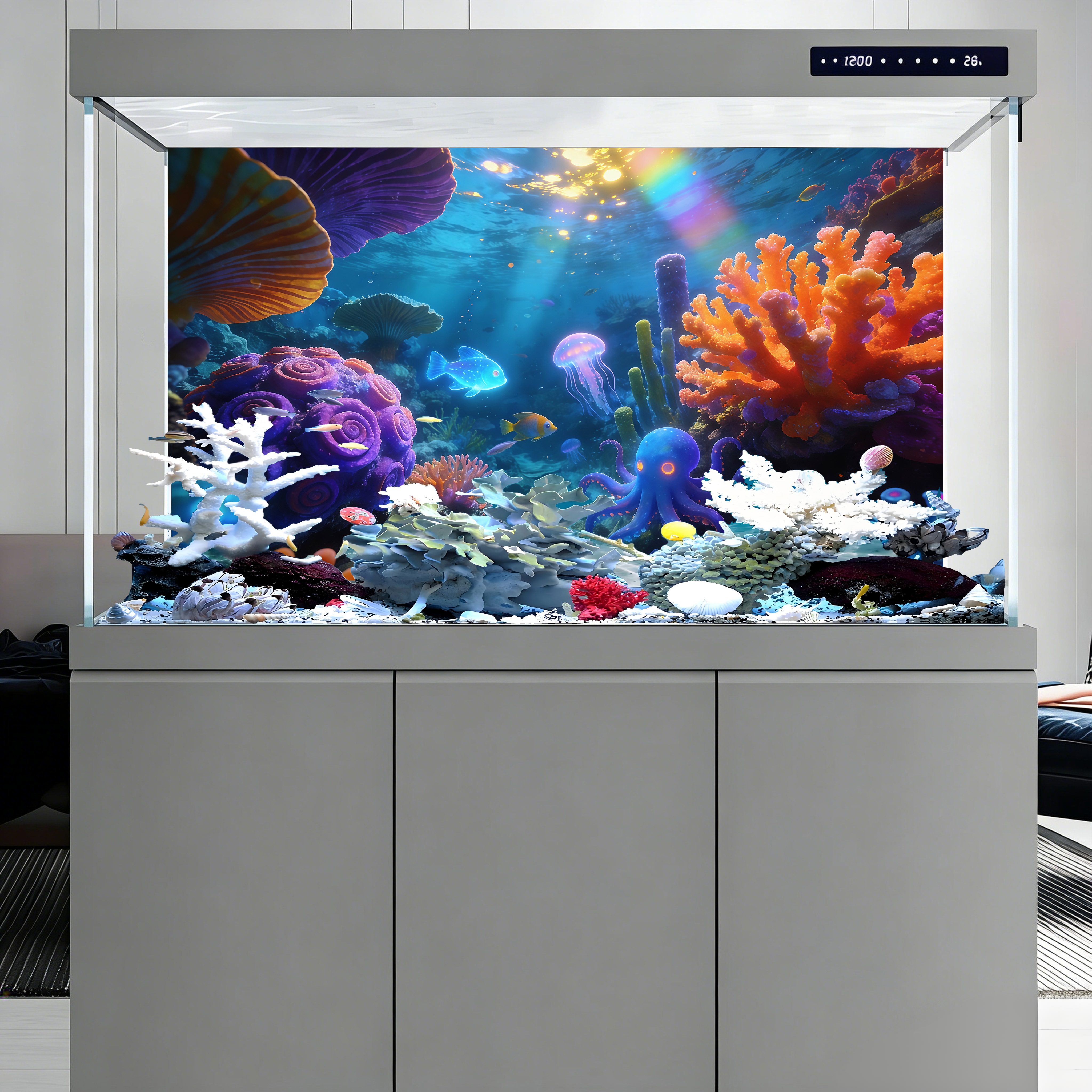 The underwater world under the - Aquarium Fish World avis et prix