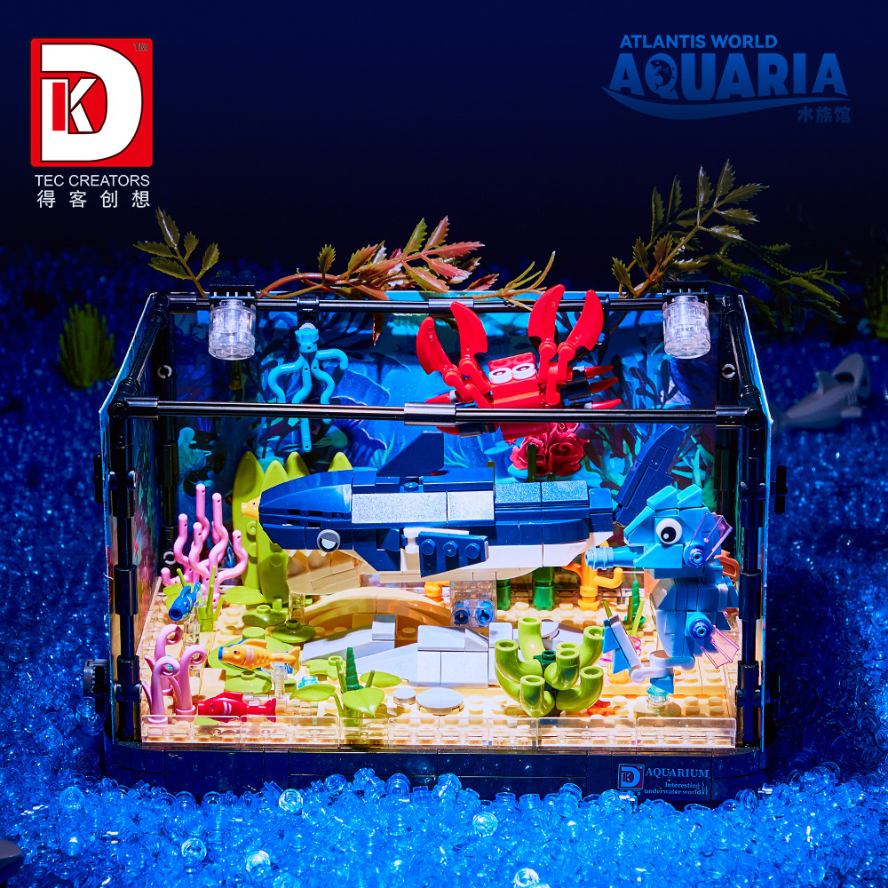 648PCS Shark Ecosystem Tank Bu - Aquarium Fish World avis et prix