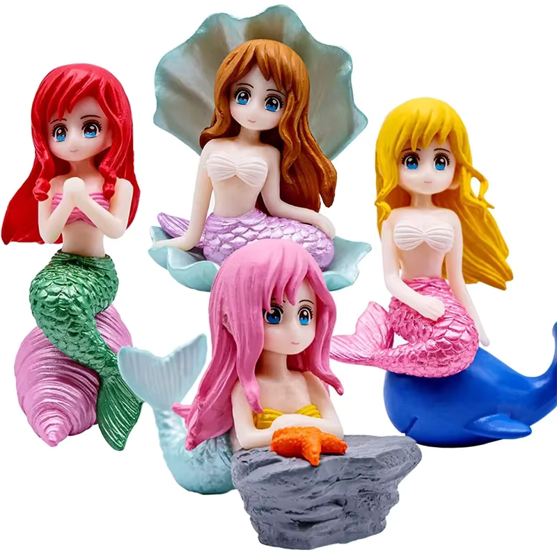Mermaid Sculpture Mini Figurin - Aquarium Fish Names avis et prix