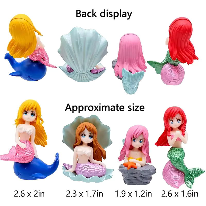 Mermaid Sculpture Mini Figurin - Aquarium Fish Names avis et prix