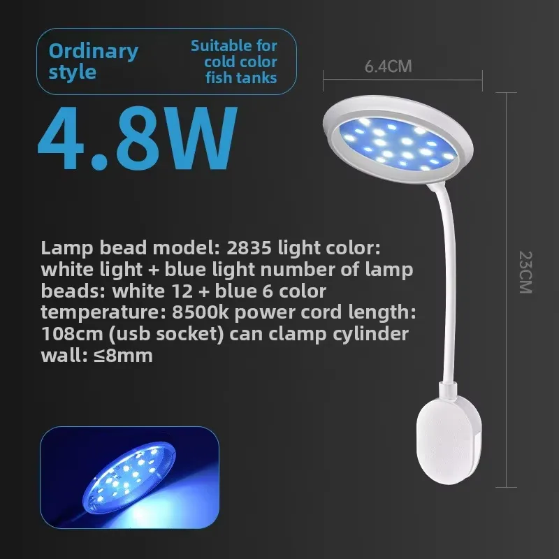 Professional LED Clip-on Aquar - All Fish In Aquarium avis et prix