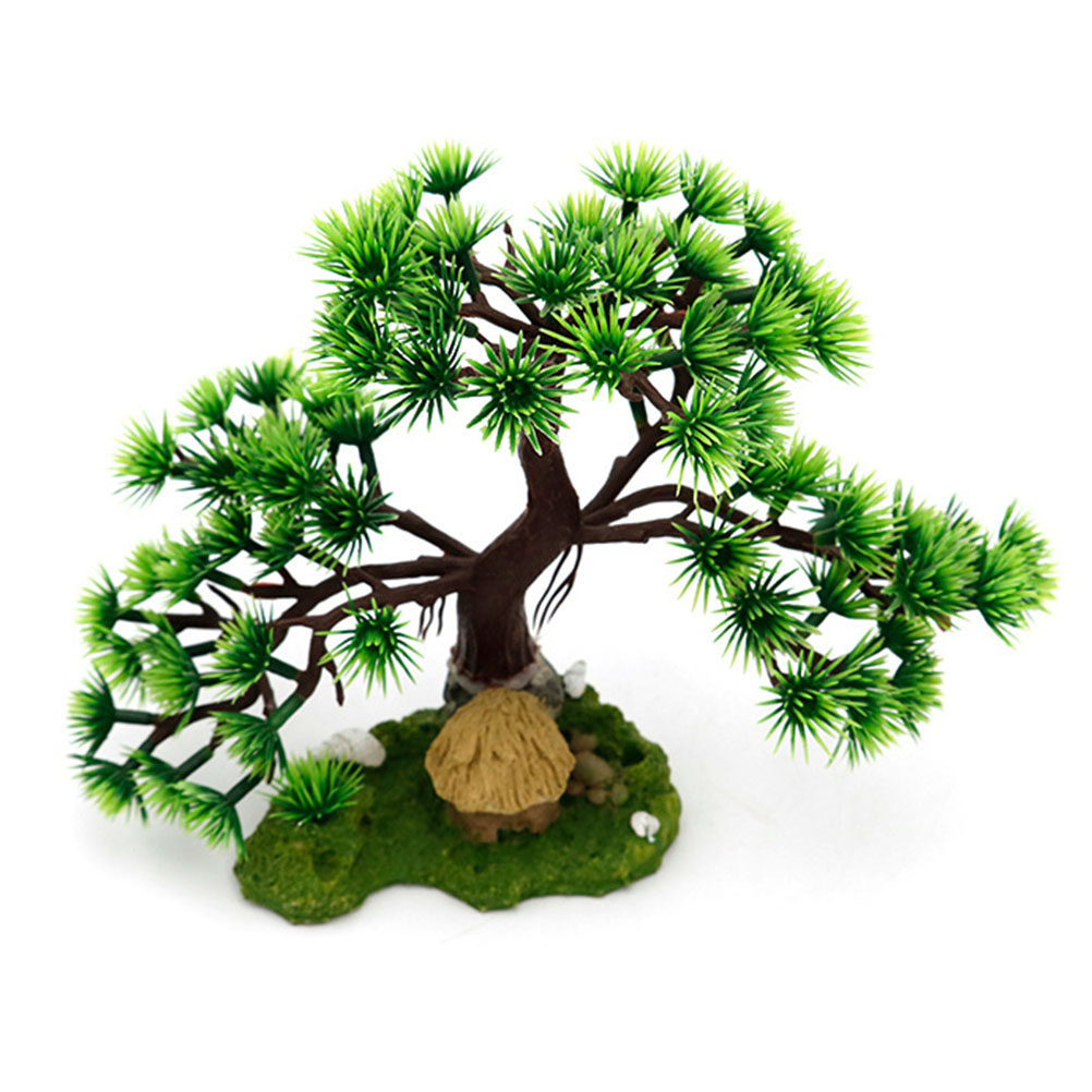 Resin Pine Bonsai Fish Tank De - All Fish In Aquarium avis et prix
