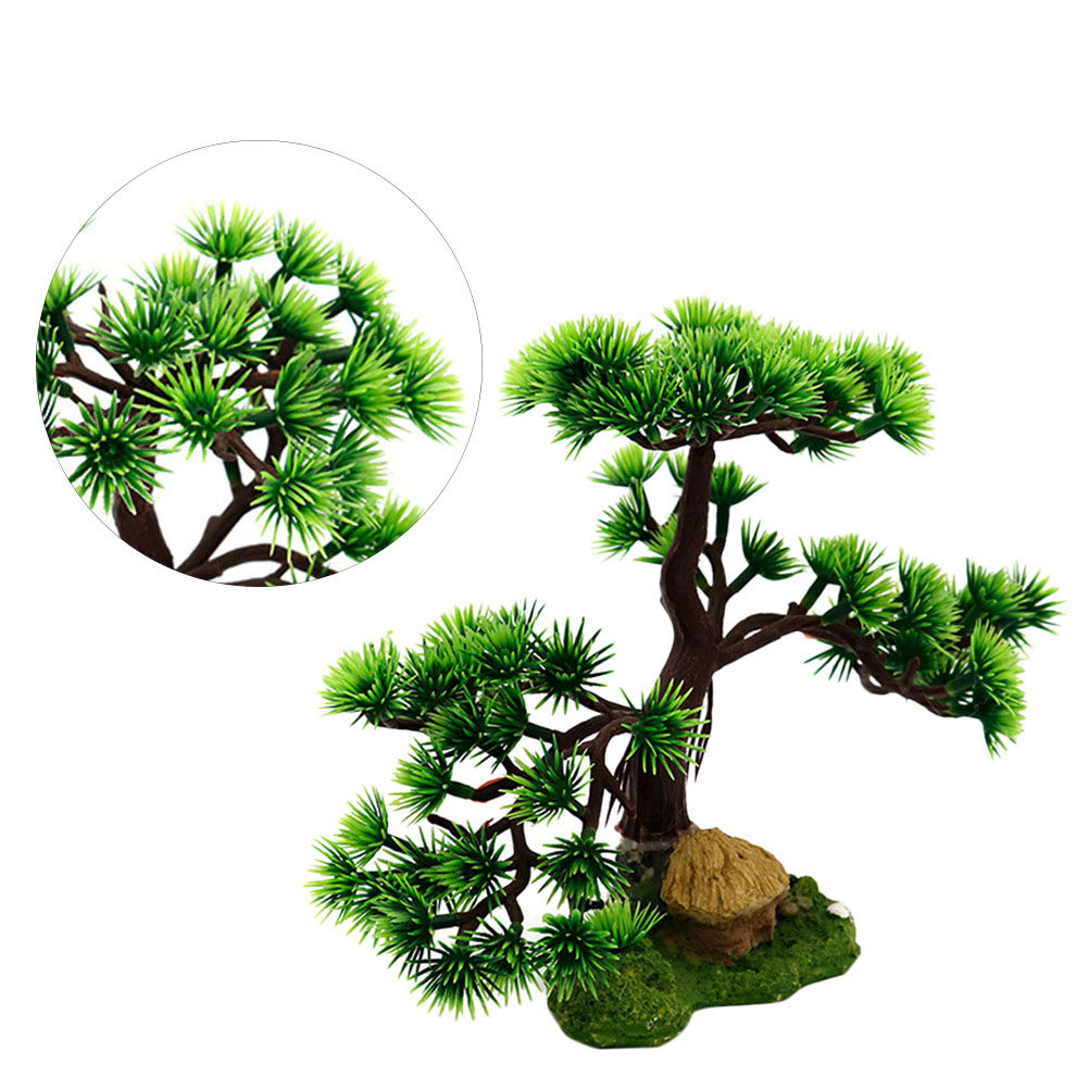 Resin Pine Bonsai Fish Tank De - All Fish In Aquarium avis et prix