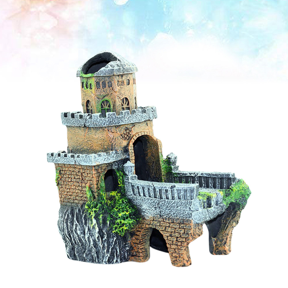 1Pcs Detailed Resin Aquarium C - All Fish In Aquarium avis et prix