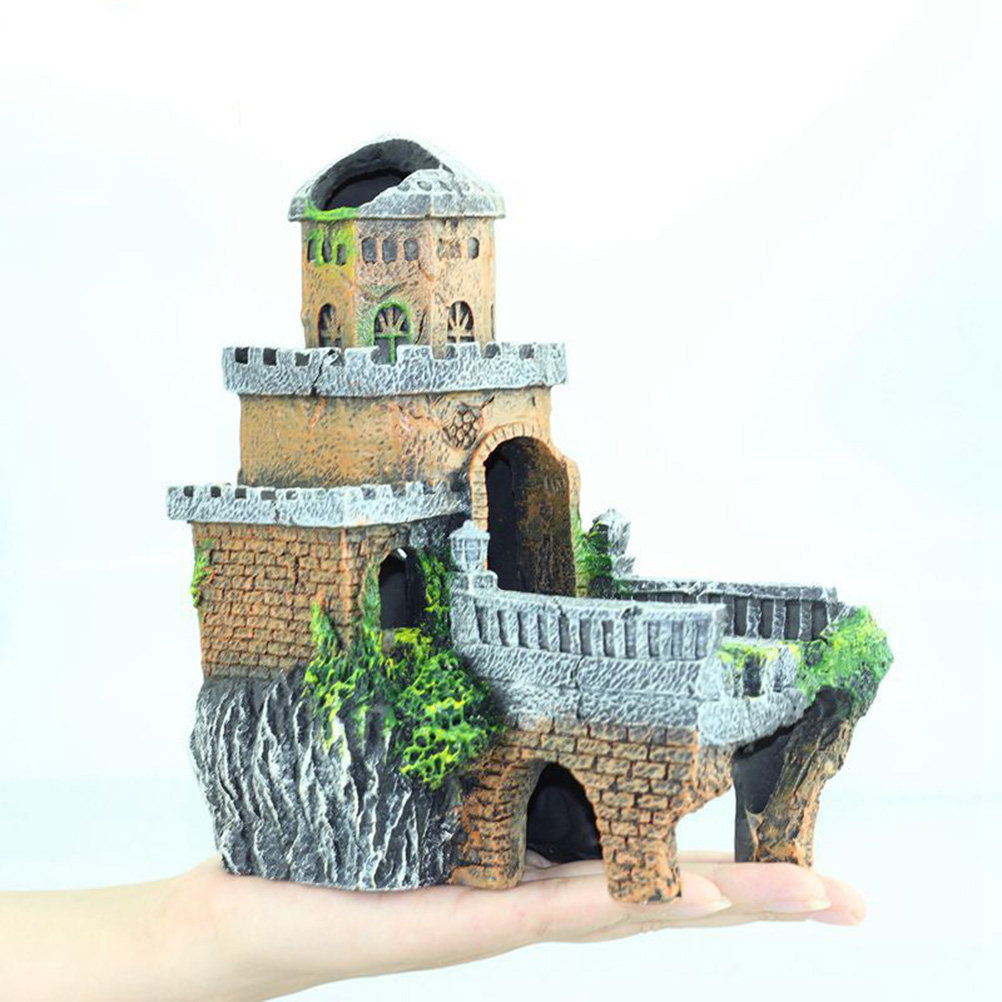 1Pcs Detailed Resin Aquarium C - All Fish In Aquarium avis et prix