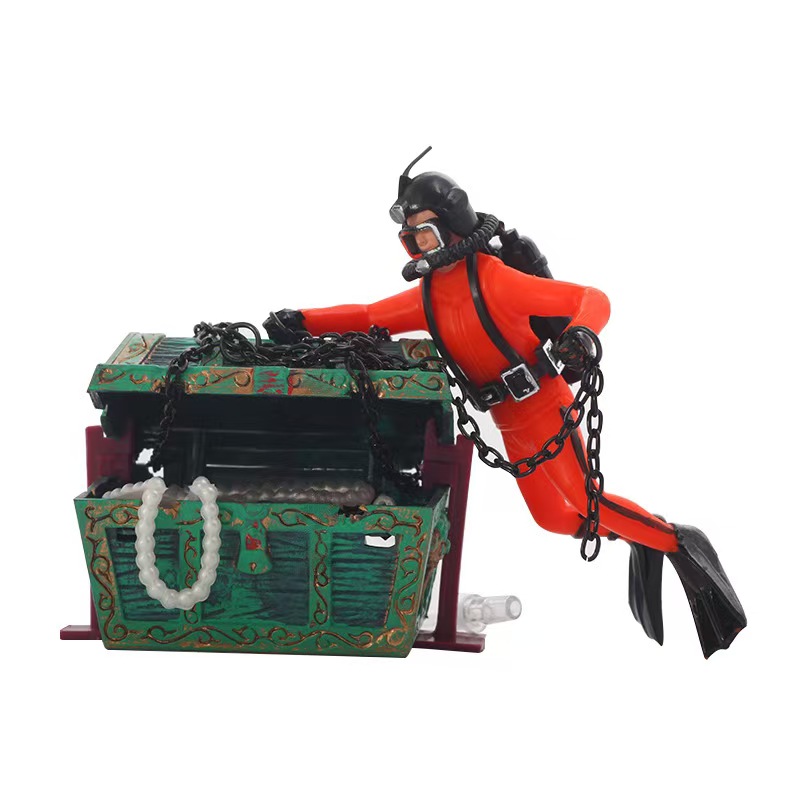 Treasure Frogman Aquarium Orna - Aquarium Fish World avis et prix