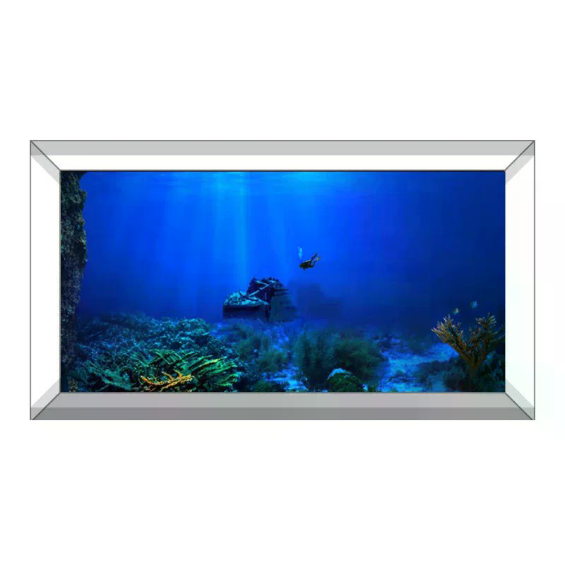 Fish Tank Background Decorativ - Aquarium Fish World avis et prix