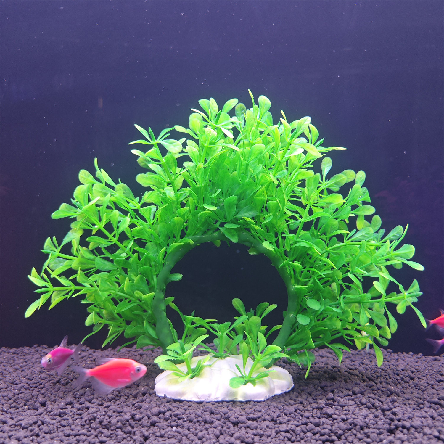 Underwater Wreath Artificial U - Aquarium Fish Green avis et prix