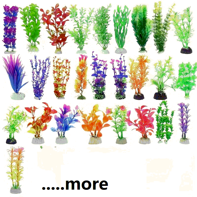 Artificial Underwater Plastic  - Aquarium Fish Green avis et prix