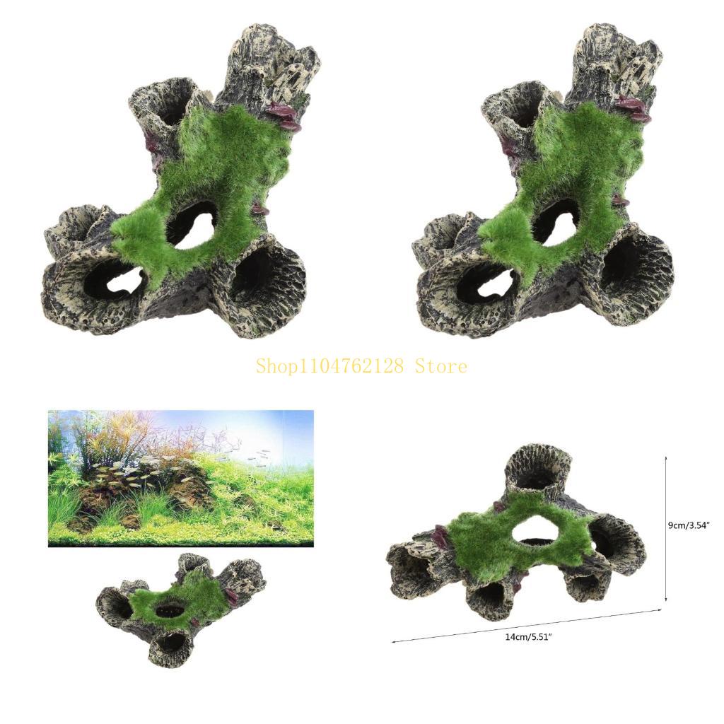 Aquarium Resin Cave Moss Tree  - Aquarium Fish Sale avis et prix