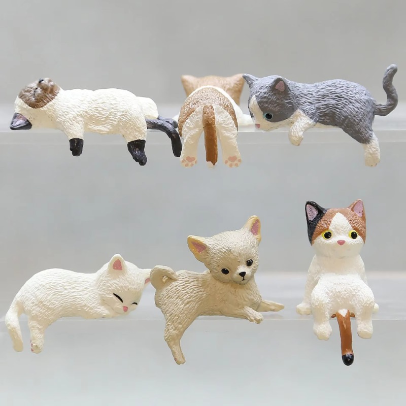 1Pc Cute Cartoon Cat PVC Home  - Aquarium Fish Names avis et prix