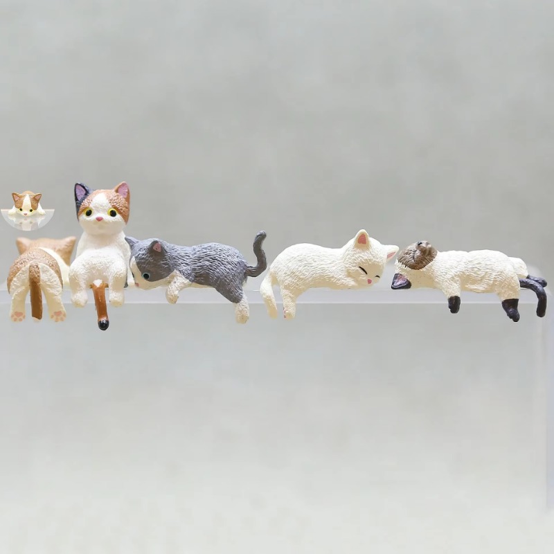 1Pc Cute Cartoon Cat PVC Home  - Aquarium Fish Names avis et prix