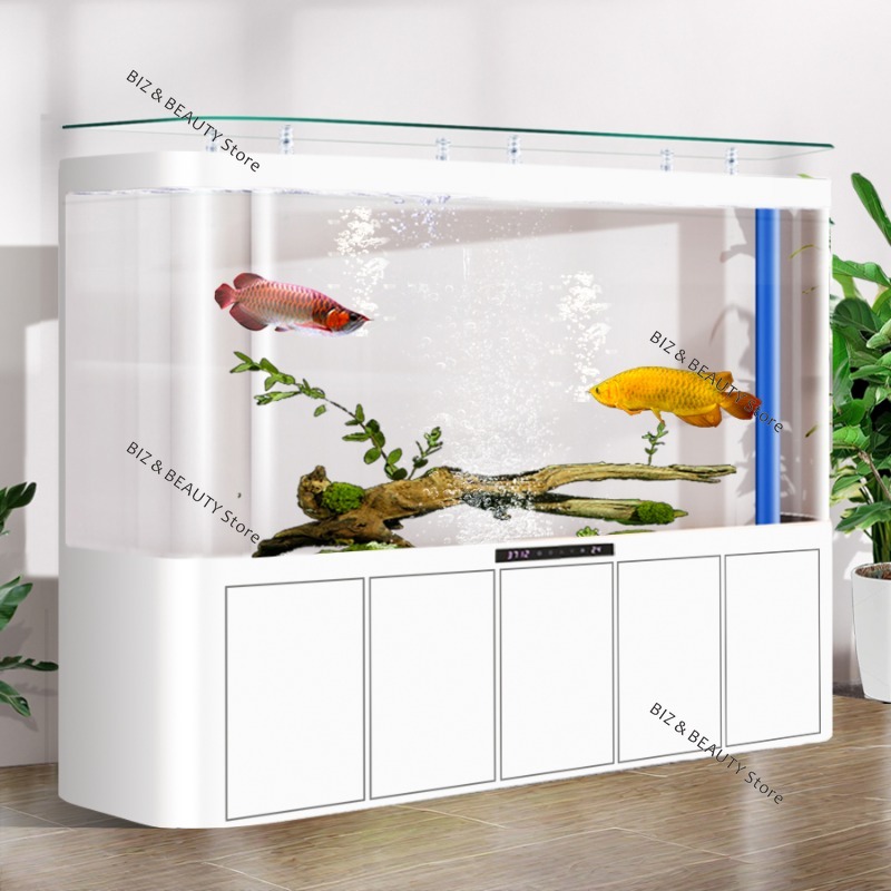 Large Arc Corner Fish Tank Aqu - All Fish In Aquarium avis et prix