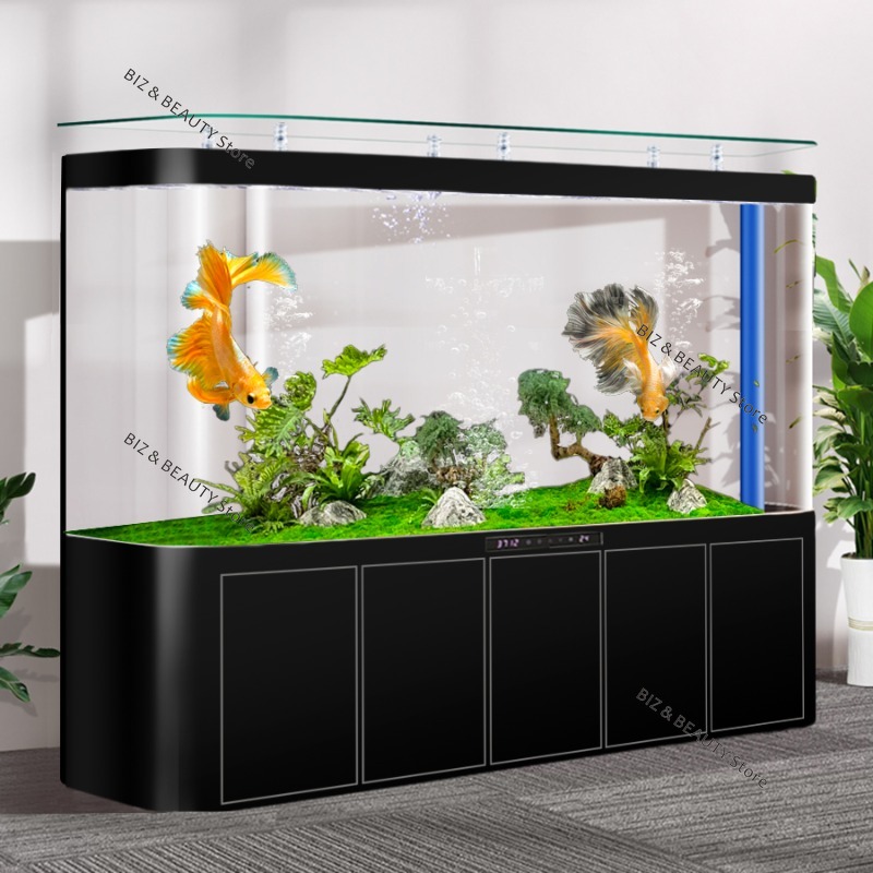 Large Arc Corner Fish Tank Aqu - All Fish In Aquarium avis et prix