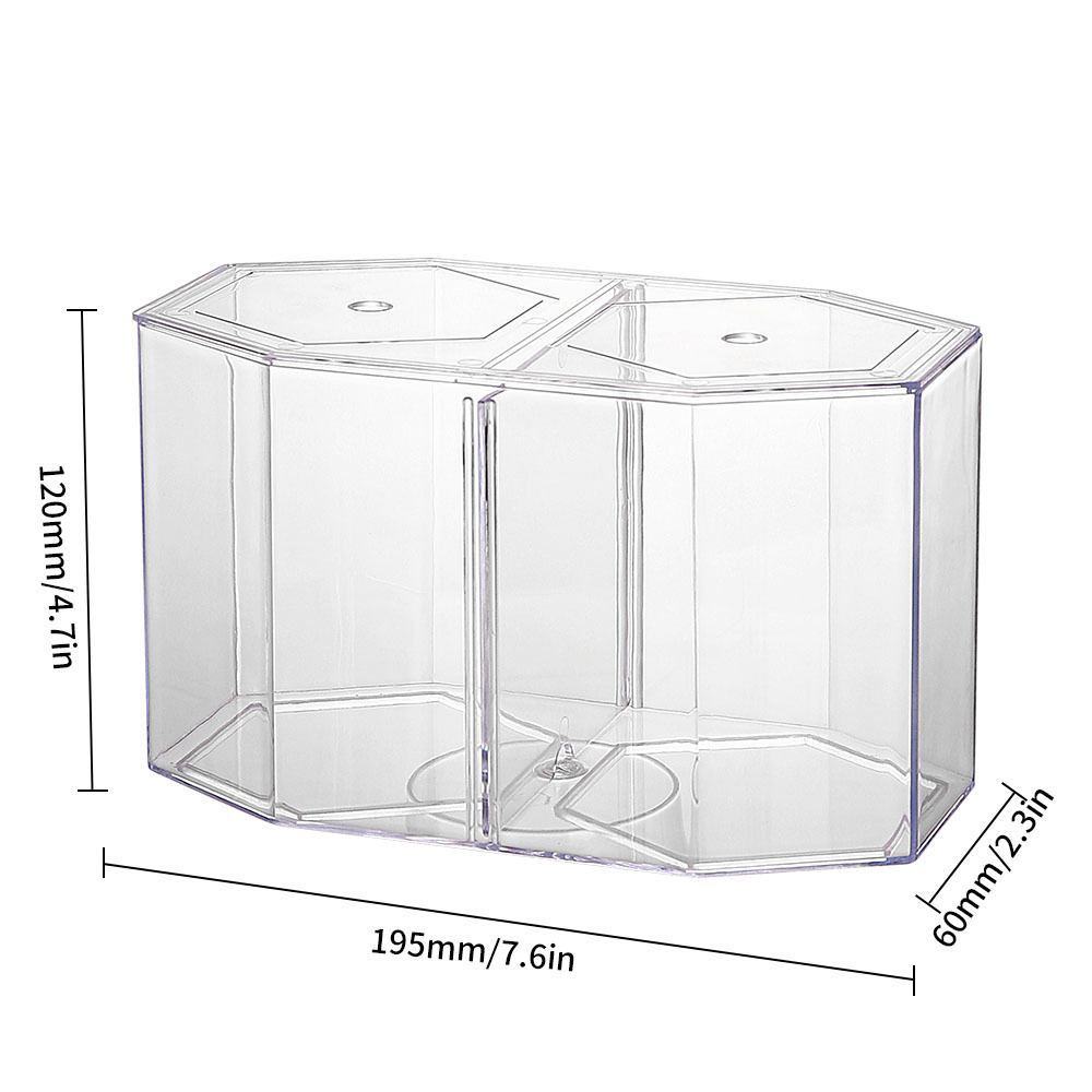 Acrylic Two Splits Guppy Fish  - Aquarium Fish In Bowl avis et prix