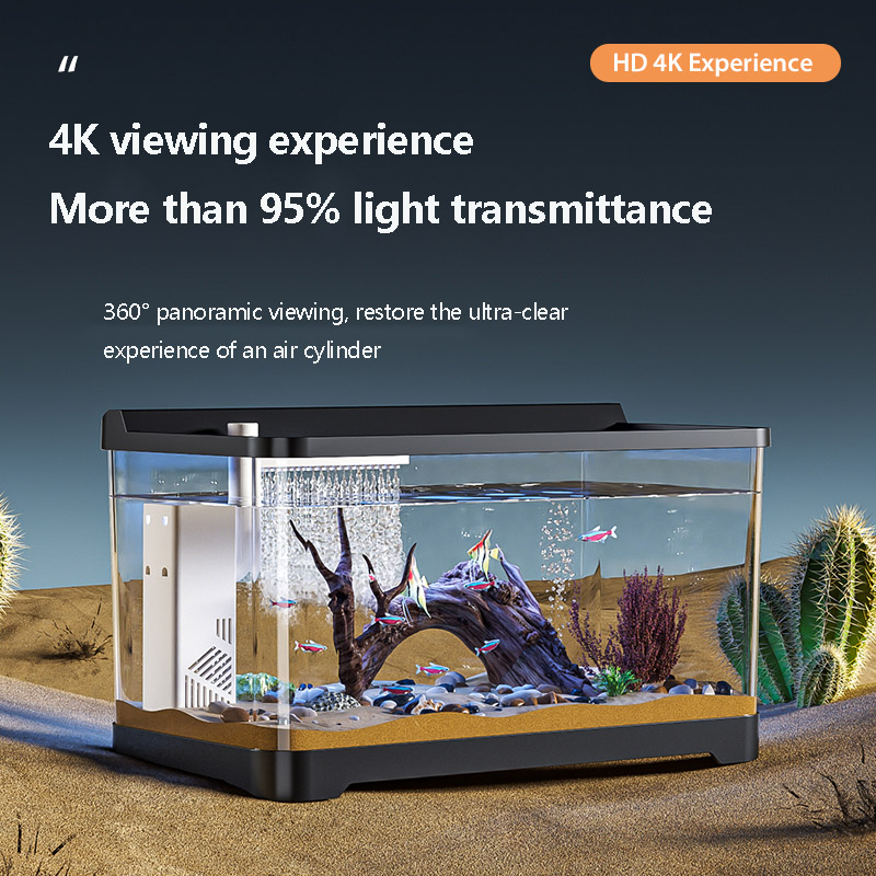 ABS Mini Fish Tank Betta Aquar - Aquarium Fish In Bowl avis et prix