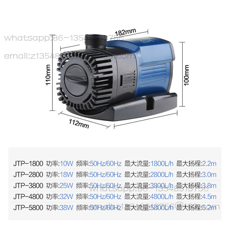 Factory direct sales JTP1800-5 - Aquarium Fish Sale avis et prix