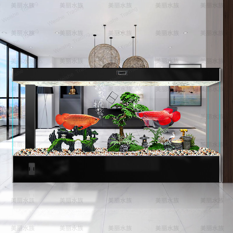 Large Floor-Standing Goldfish  - All Fish In Aquarium avis et prix