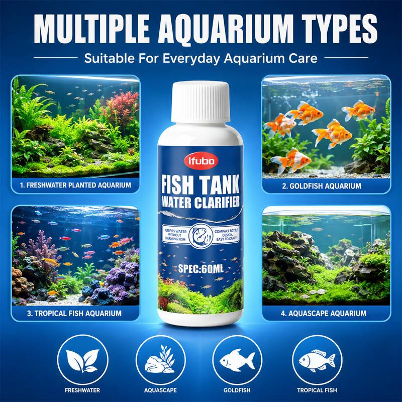 IFUBO Aquarium Water Clarifier - Aquarium Goldfish avis et prix