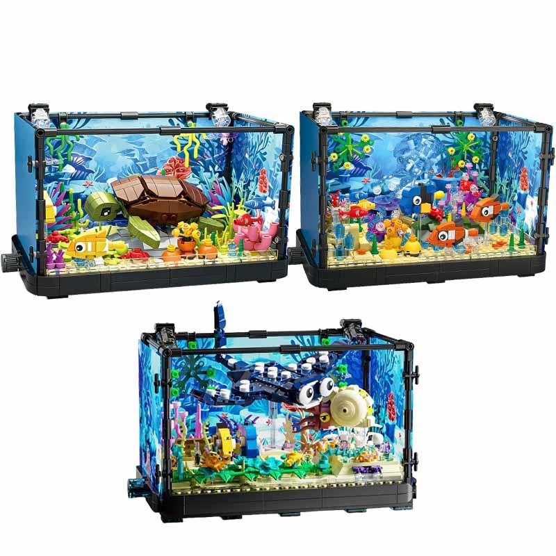 Fish Tank Building Block Set w - Aquarium Fish Names avis et prix