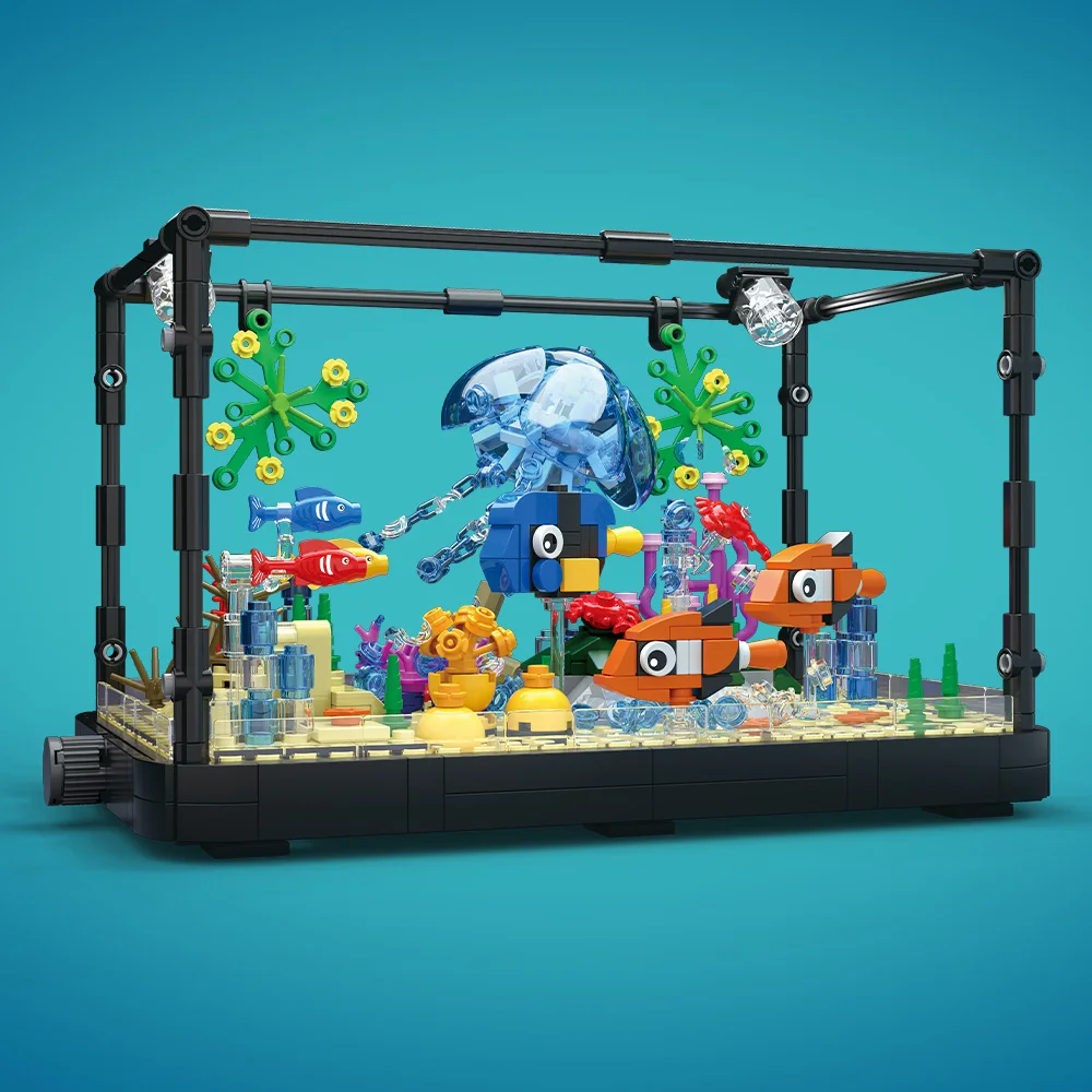 Fish Tank Building Block Set w - Aquarium Fish Names avis et prix