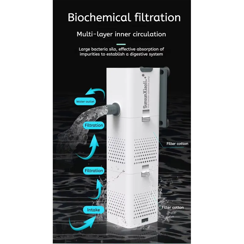 Aquarium Internal Filter 4 in  - All Fish In Aquarium avis et prix