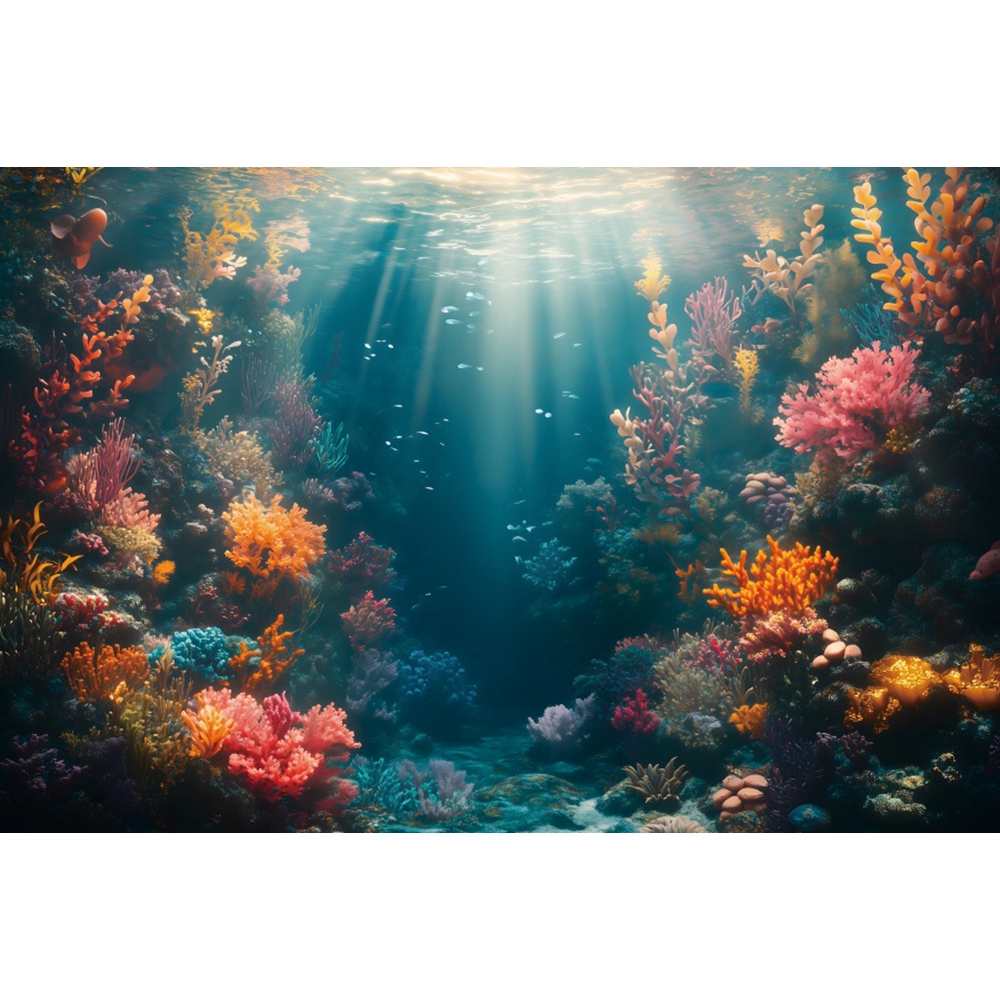 Underwater World Backdrop For  - Aquarium Fish World avis et prix