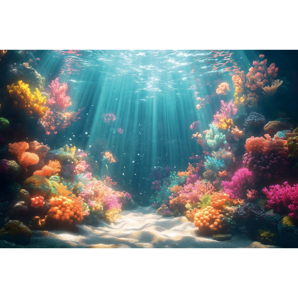 Underwater World Backdrop For  - Aquarium Fish World avis et prix