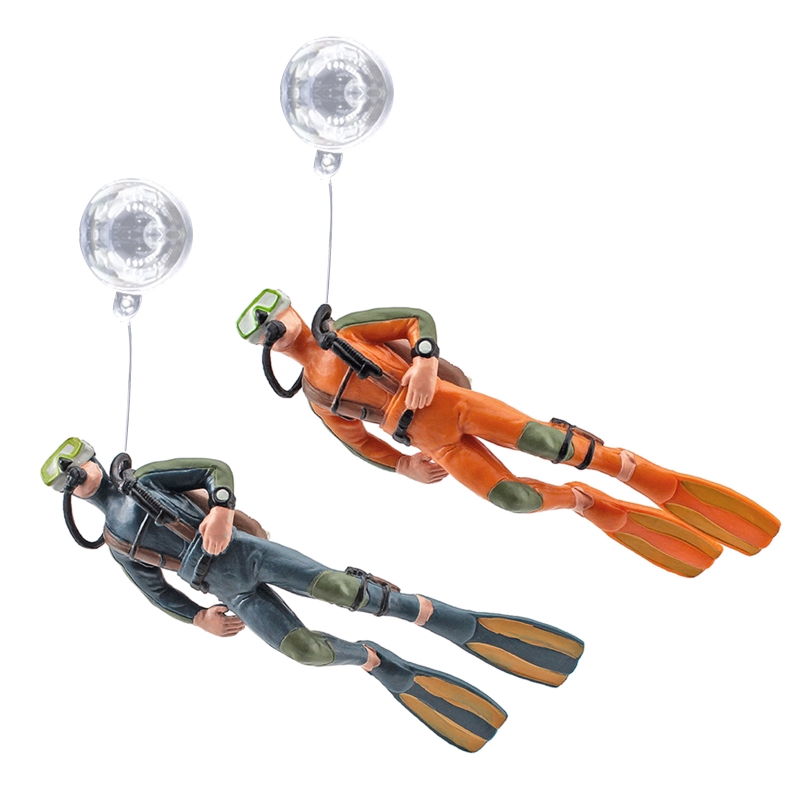 Aquarium Diver Decoration Floa - All Fish In Aquarium avis et prix