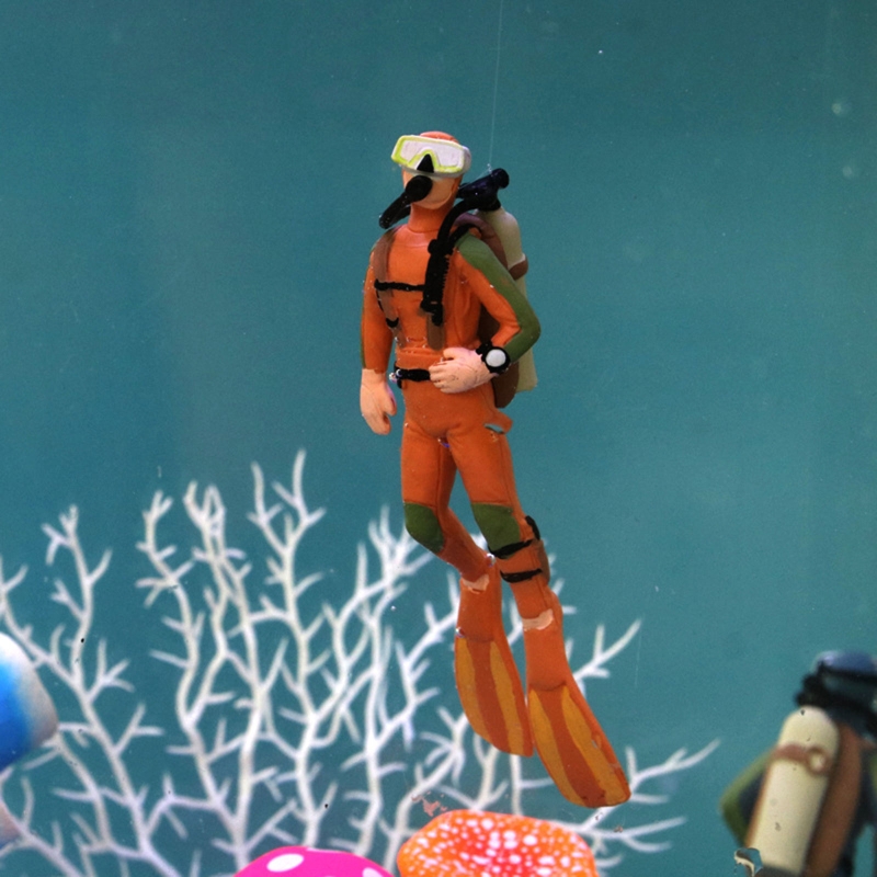 Aquarium Diver Decoration Floa - All Fish In Aquarium avis et prix