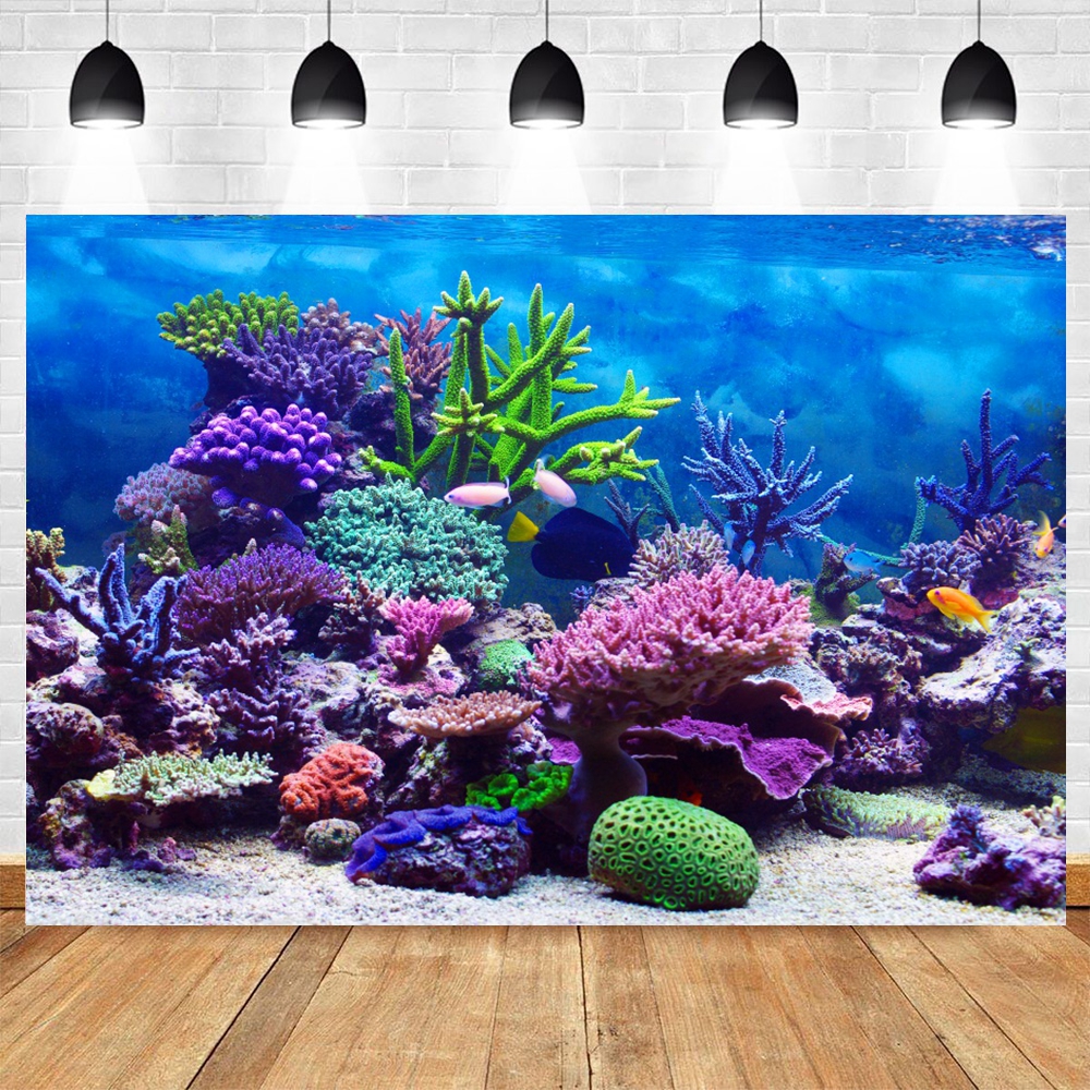 Underwater World Backgrounds f - Aquarium Fish World avis et prix