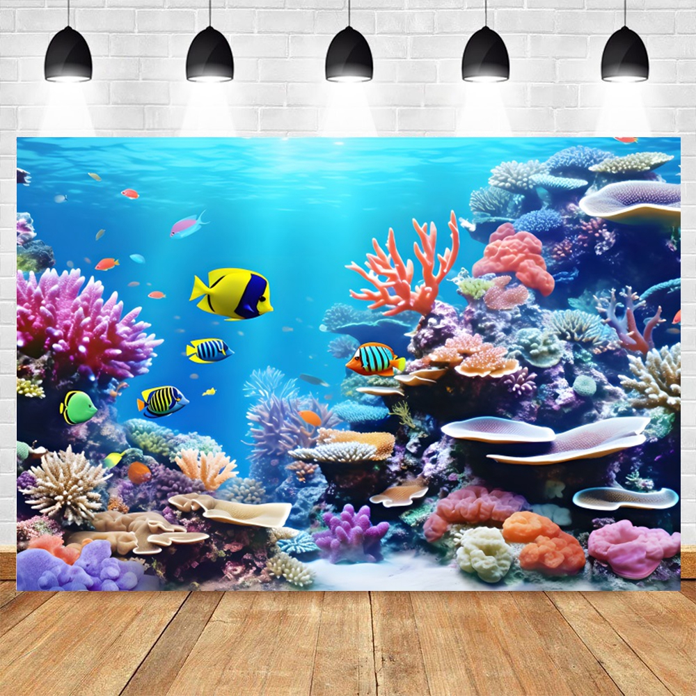 Underwater World Backgrounds f - Aquarium Fish World avis et prix