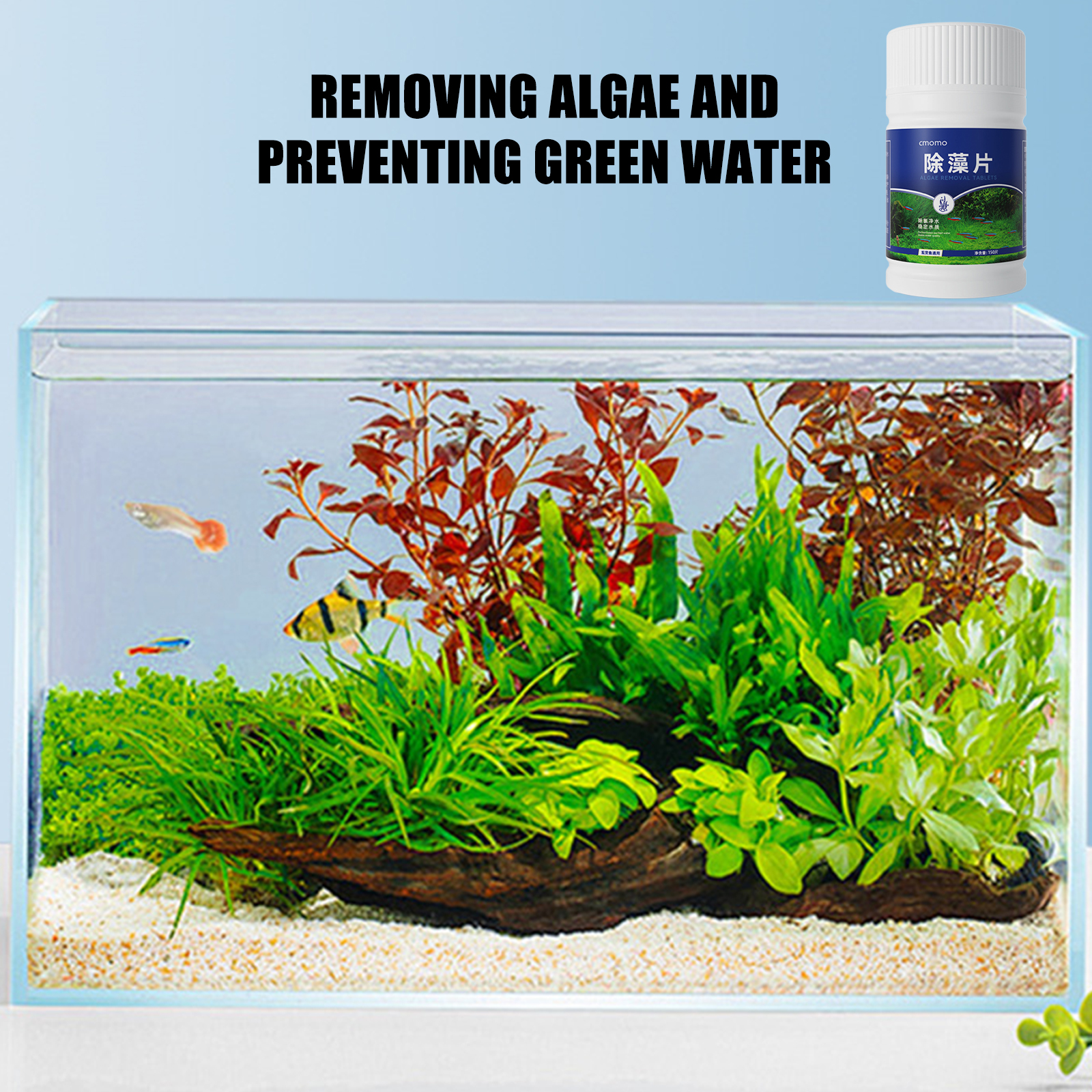 150 Tables Aquarium Algae Clea - Aquarium Fish Green avis et prix