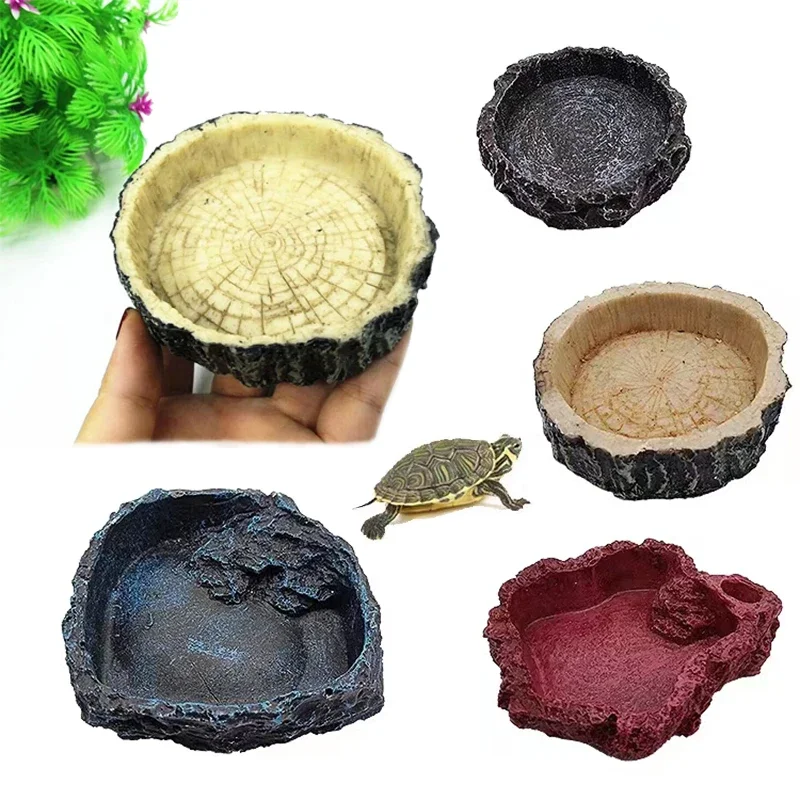 Pet Reptile Feeder Bowl Resin  - Aquarium Fish Price avis et prix