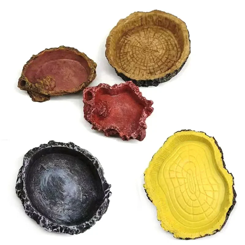 Pet Reptile Feeder Bowl Resin  - Aquarium Fish Price avis et prix