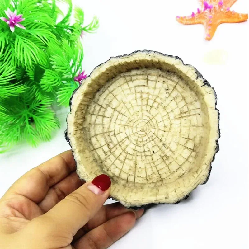 Pet Reptile Feeder Bowl Resin  - Aquarium Fish Price avis et prix