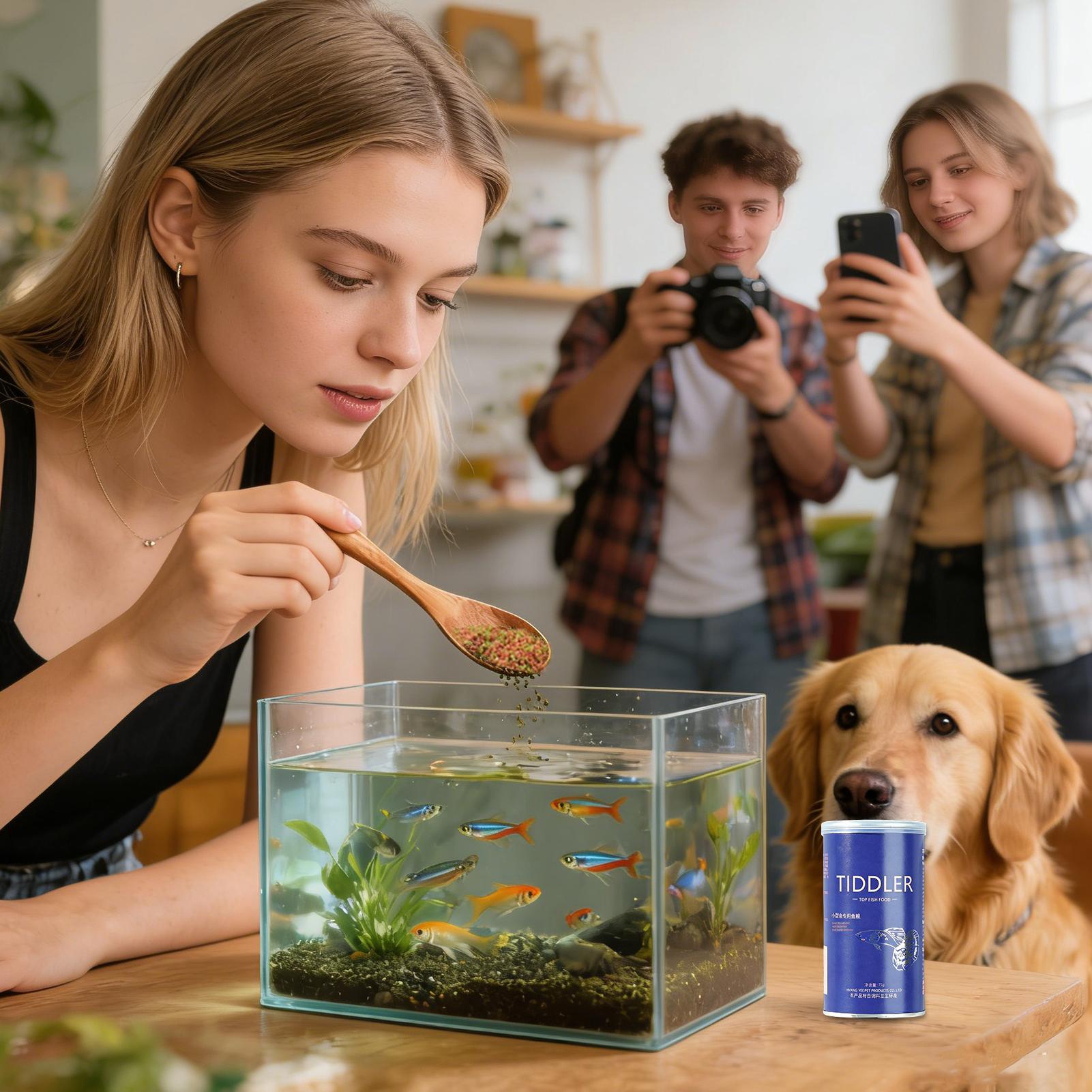 Fish Food Aquarium Feed Small  - Aquarium Fish Price avis et prix