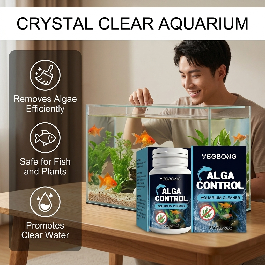 Aquarium Cleaning Powder Elimi - Aquarium Fish Green avis et prix