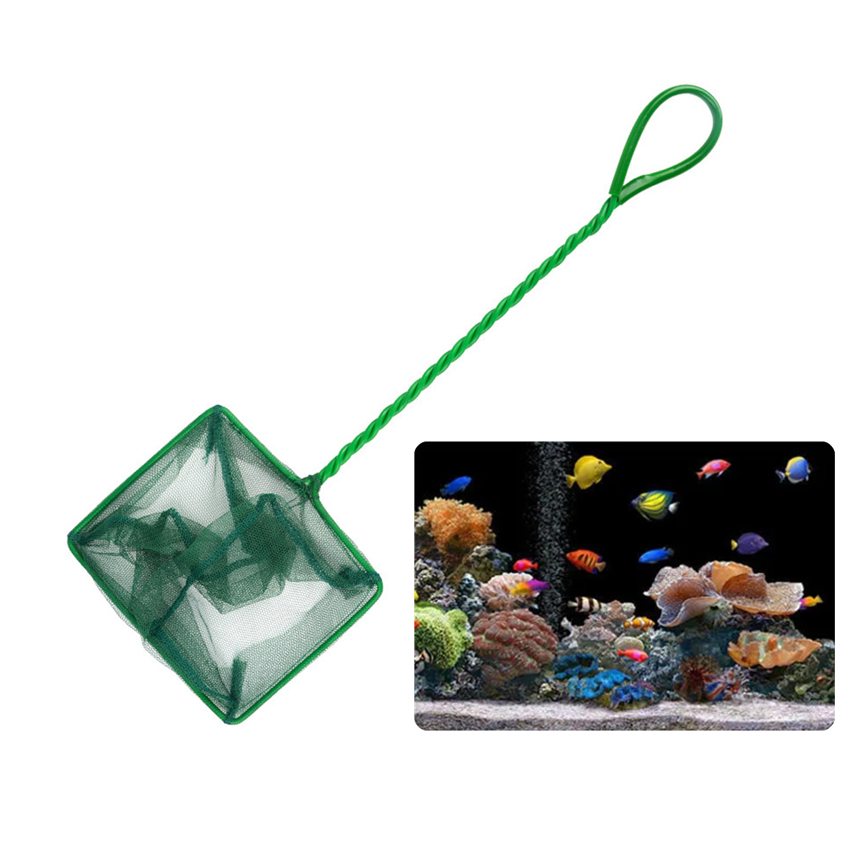 3~10 Inch Portable Nylon Green - Aquarium Fish Green avis et prix