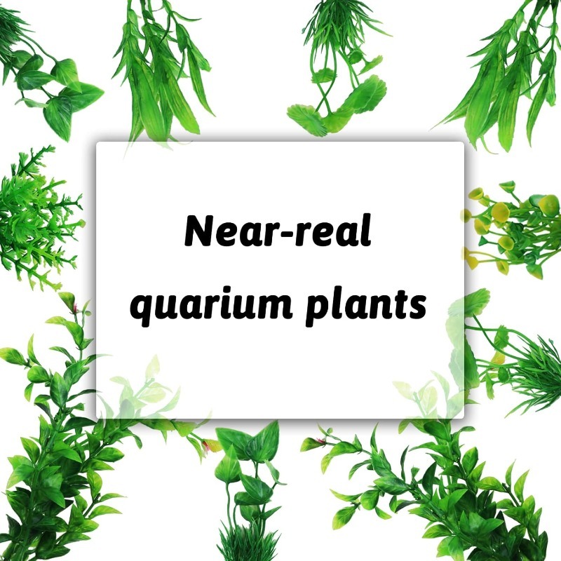 10/20Pcs Artificial Aquarium P - Aquarium Fish Green avis et prix