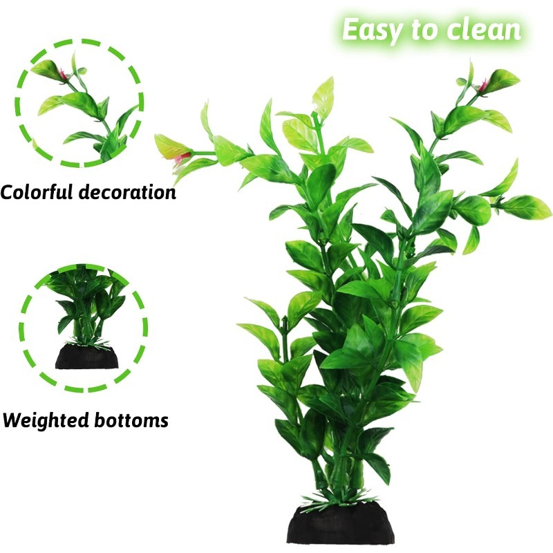 10/20Pcs Artificial Aquarium P - Aquarium Fish Green avis et prix
