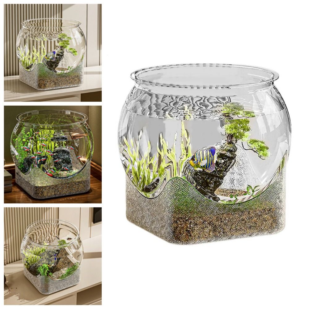 Ultra Clear Round Fish Bowl Re - Aquarium Goldfish avis et prix
