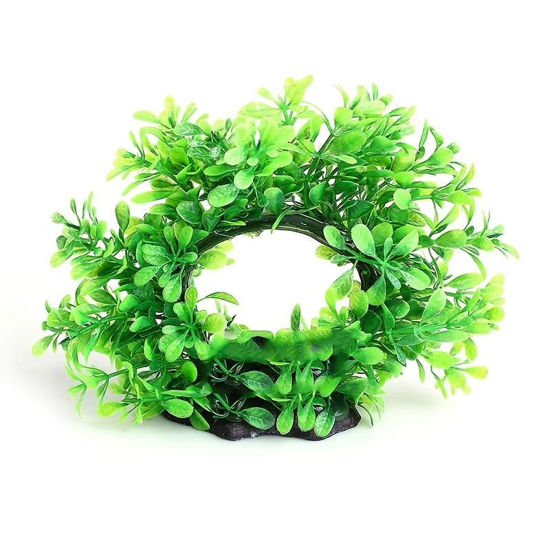 Underwater Wreath Artificial U - Aquarium Fish Green avis et prix